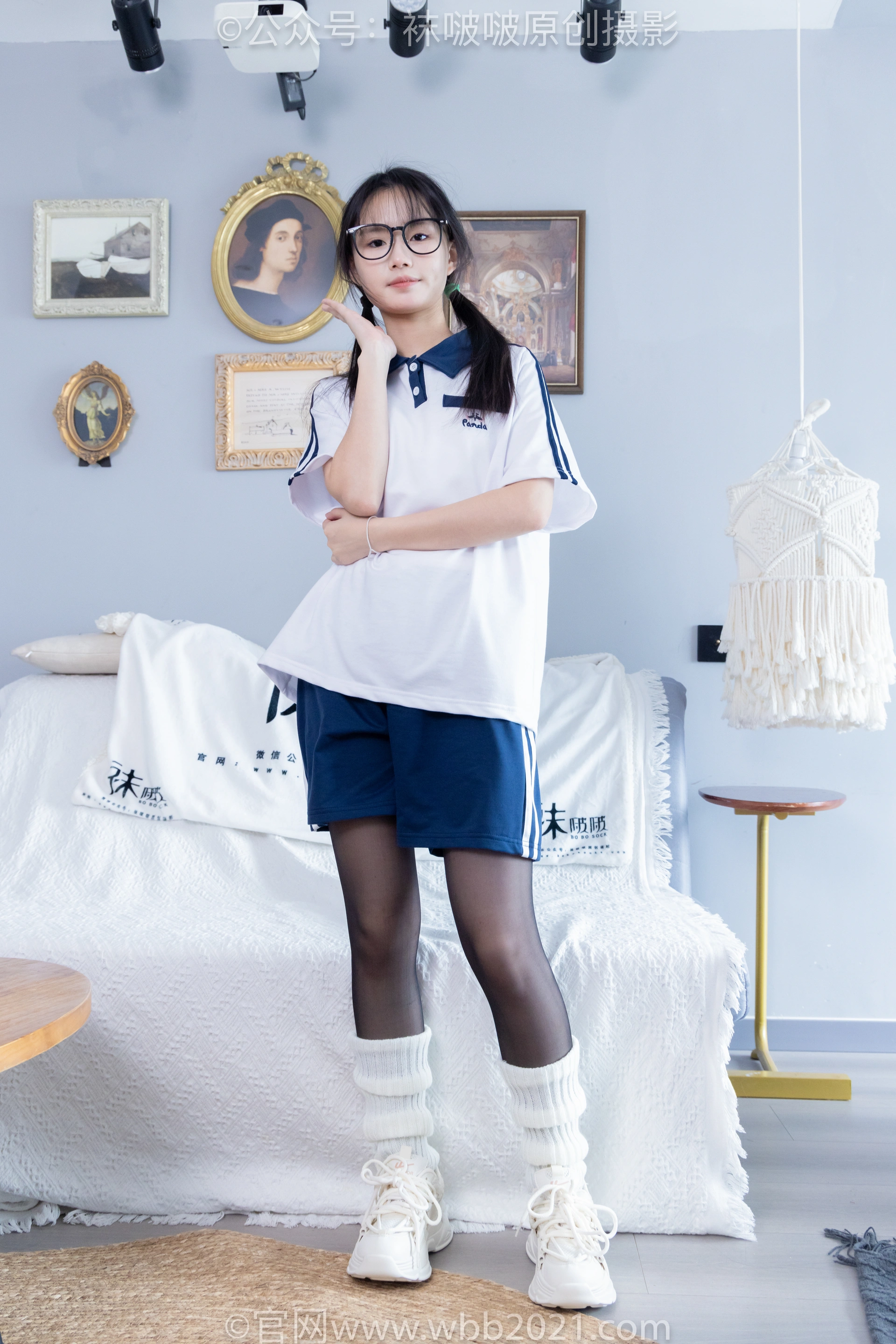 [BoBoSocks袜啵啵] NO.335 甜甜圈-校服、运动鞋、薄黑丝（脚尖加固款）、袜套（花絮版） 2